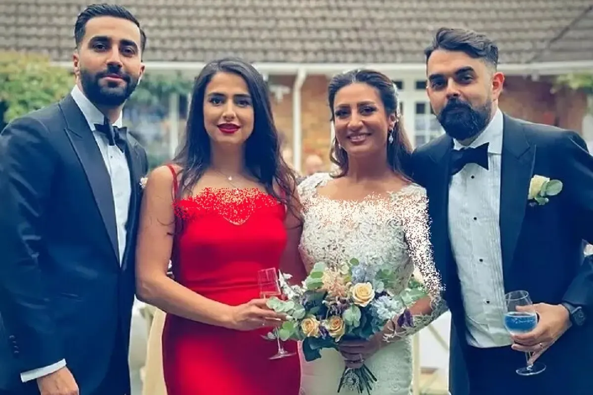 ویدیویی از جشن عروسی مجری من و تو manoto