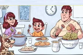 بازی فکری؛ اگه خدای هوشی تو این خانواده دو چهره پنهان رو پیدا کن!