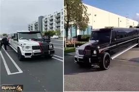 ماشین‌های غول پیکر؛ این لیموزین 18 نفره توش کافی بار و تلویزیون هم داره