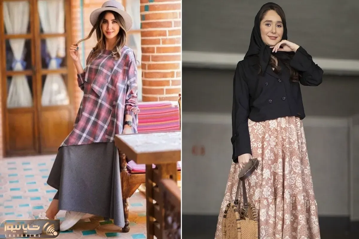شده مانتو رو با دامن بپوشی؟ اگه از استایل های تکراری پاییزه خسته شدی دامن بپوش!