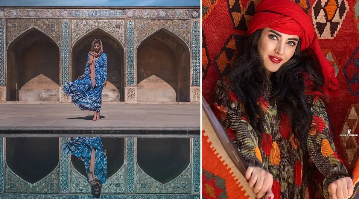 با رنگای اصیل ایرانی خوشگل ترین شو؛ مثلا جا قرمز فرنگی مانتو گلسُرخی بخر