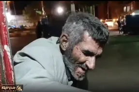 آواز احساسی؛ پیرمرد ریش سفید نابینا چه جانسوزانه آهنگ لری معروف حسن زیرک رو میخونه