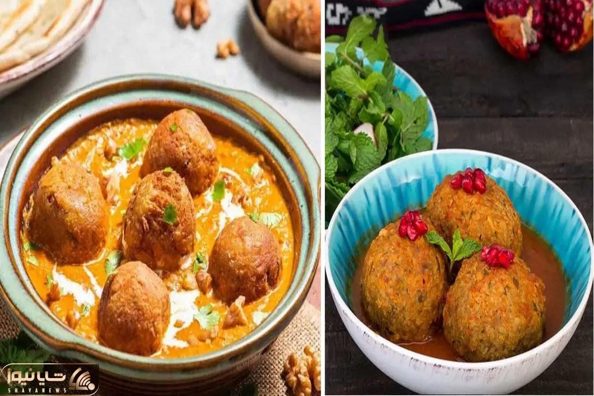 طرز تهیه کوفته گردو به روش اصیل / یه طعم خاص و عالی از کوفته رو تجربه کن