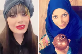 صبا راد را هم شیطون گول زد! آرایش جلف، بدحجابی و آوازخوانی!