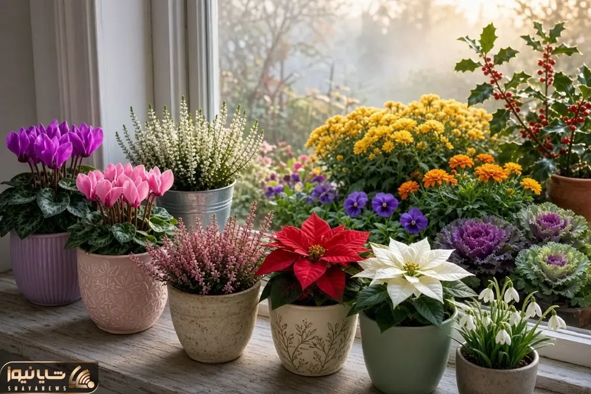 گلهای پاییزی و زمستانی برای باغ، باغچه، تراس و حیاط؛ سخت جان و مقاوم با زیبایی فراوان