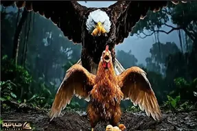 مستند حیات وحش؛ مرغ دلیر برا حفظ بقا تخم هاش عقاب سفاک با پنجه شرحه کرد