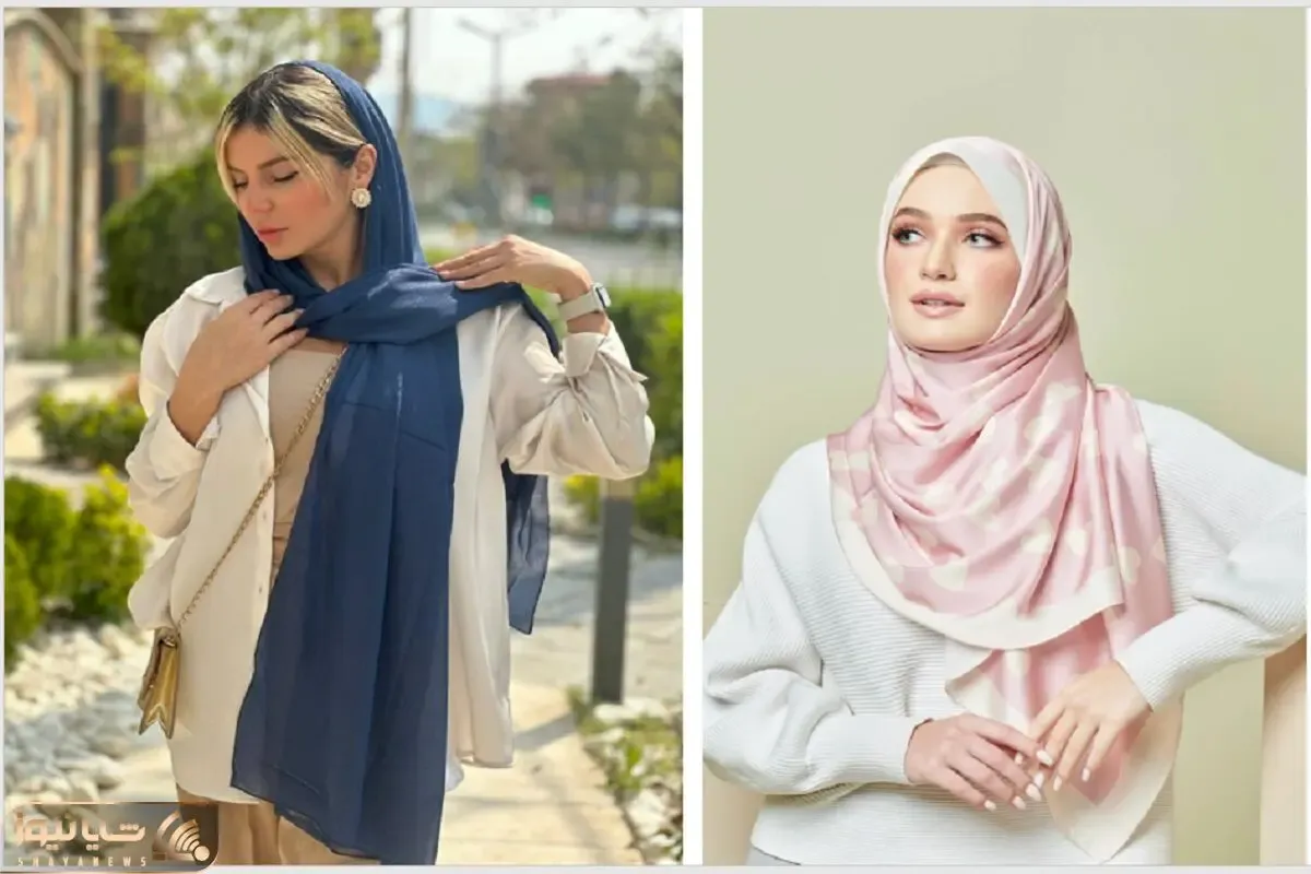 کدام رنگ شال بیشتر به پوستتان می‌آید؟ / شیوه انتخاب درست رنگ شال و روسری