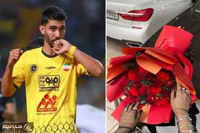 وقتی همسر بازیکن سپاهان حالش از فوتبال بهم می خورد