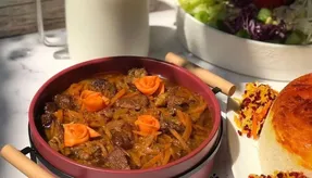 طرز تهیه یه خورشت هویج خوشمزه و دلچسب + فوت کوزه گری