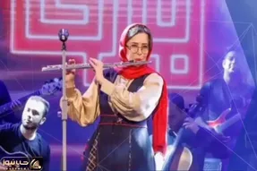 آواز هنرمندانه؛ خوشحالی مهراوه شریفی‌نیا که گذاشتن کنسرت بزاره هرکی یارش خوشگله نواخت