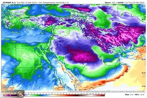 خودتان را برای سامانه بارشی قوی آماده کنید/ سرمای شدید ادامه دارد