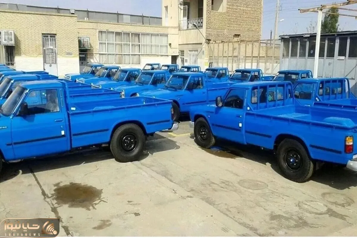 فروش 45 روزه وانت نیسان ارزان تر از بازار با 170 میلیون وام