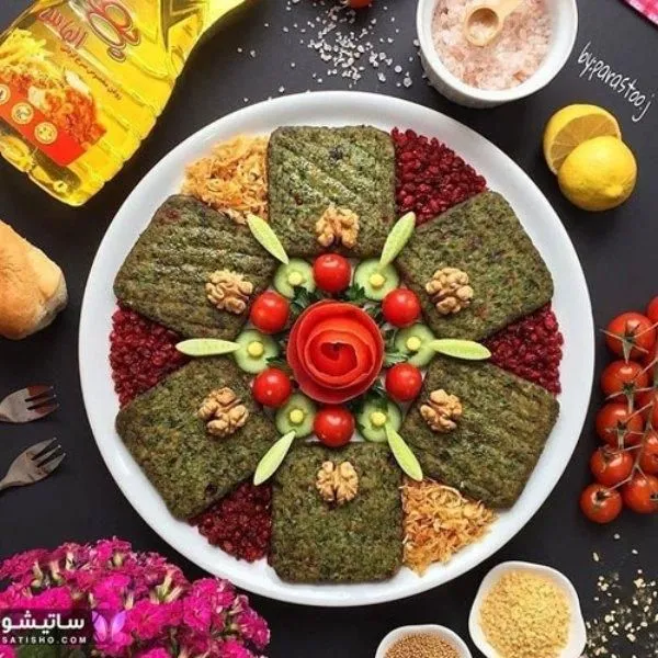 تزیین کوکوسبزی تزیین کوکوسبزی