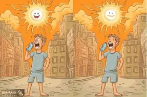 بازی فکری؛ این آسون ترین تست پیدا کردن تفاوت تصویره نتونی حلش کنی وضعیتت خرابه