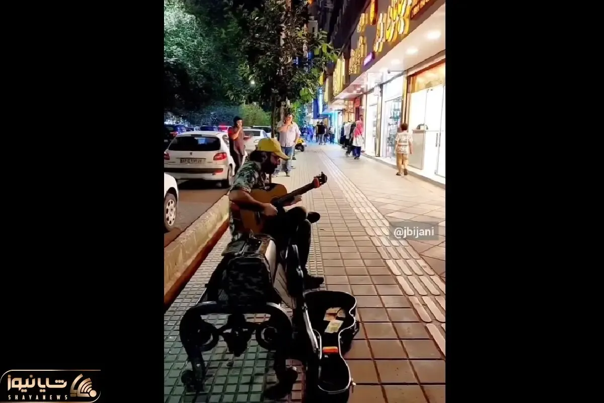 آواز خیابانی؛ ببینید جوان خسته دل چه با احساس آهنگ بهت قول میدم محسن یگانه رو میزنه