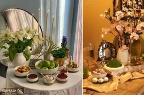 امسال بشو اون خونه ای که همه میگن چقدر همه چی خوشگله / انواع سبک چیدمان سفره هفت سین