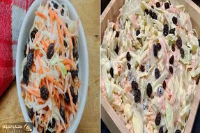 چطوری سالاد کلم درست کنیم که همه بپسندن؟/ سالادی راحت و خوشمزه با چند تا مواد ساده