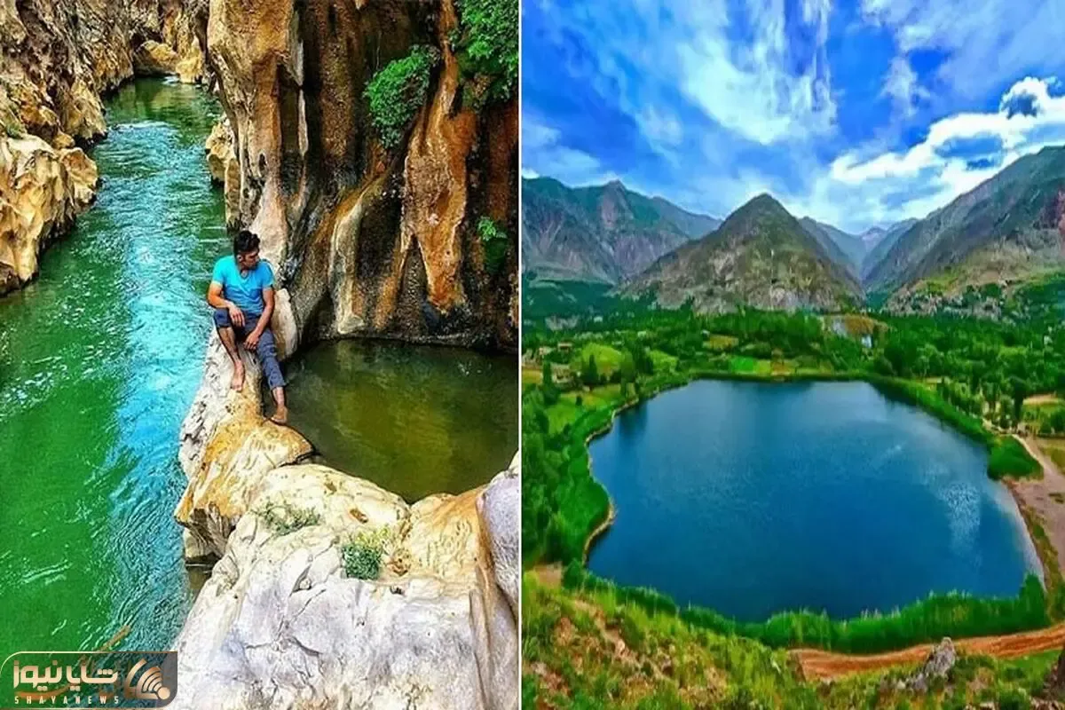 جاهای دیدنی لرستان برا سفر / تنگه لی لی دورود شده خدای طبیعت انقدر تو خرداد قشنگه