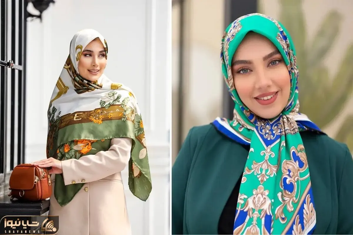 به نظرتون روسری مجلسی چه نوع روسری ای است؟ ترفندهای سر کردن و بستن روسری را یاد بگیرید