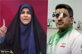 هدیه ویژه قهرمان المپیک به مجری شجاع در حمله رژیم صهیونیستی