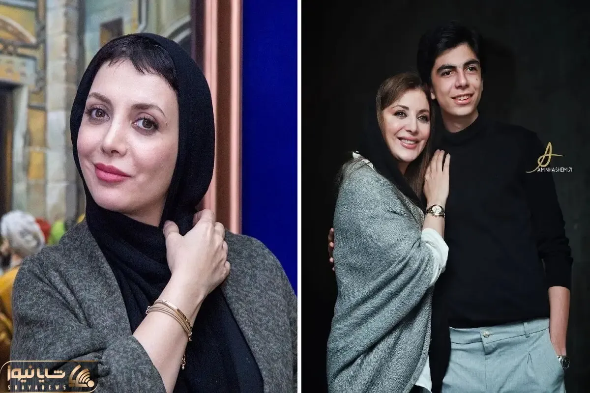 رویا میرعلمی با پسر قد بلندش که همسنش است / بیوگرافی وقتی داداششو میندازه اتاق تاریک