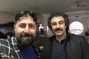 سکانس خندان/چک سنگینی که هومن حاج عبداللهی در پشت صحنه پایتخت خورد/تنابنده مرد از خنده