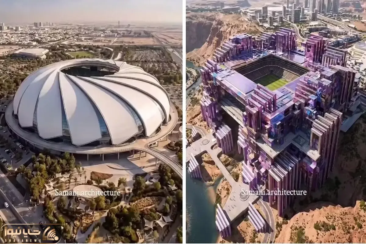 اقدام جاه طلبانه عربستان و ساخت با قدرت زیباترین استادیوم ها برای جام جهانی 2034