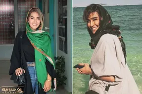 مانتو وا داده مونا کرمی با فیس زیادی نچرالش چه نکته دار شد؛ ژست خونگی و لَم دادشو نگا!