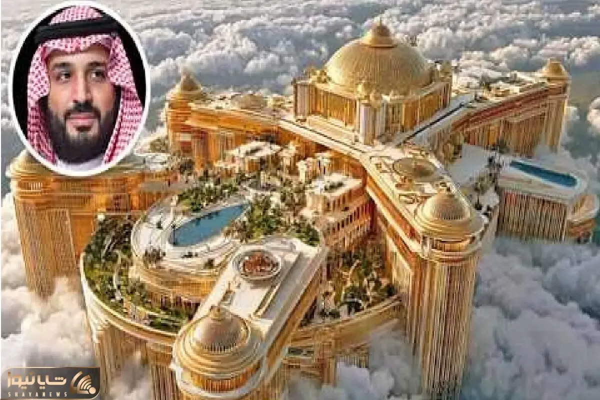 معماری خلاقانه؛ شیخ عرب کاخ ساخته بیلیون دلاری آجر به آجر از طلا زرق و برقش زنندس