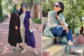 شلوار لیلا آب رفت؛ استایلی نامتعارف بلوکات! +عکس