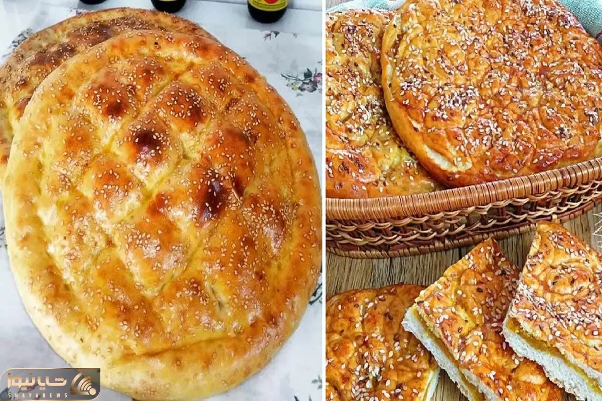 طرز تهیه نان صبحانه / بافت نرم و طعم عالی از یک نون خونگی