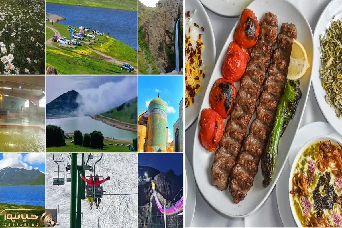 بهترین رستوران های اردبیل / تجربه کباب های فوق العاده در طبیعت سرسبز و زیبا