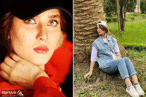 ساناز سعیدی با پروتزای قُلوه ای فیس تو فیس آفتاب رخ اومده فاااجعه؛ ژَذاب کی بودی تو!