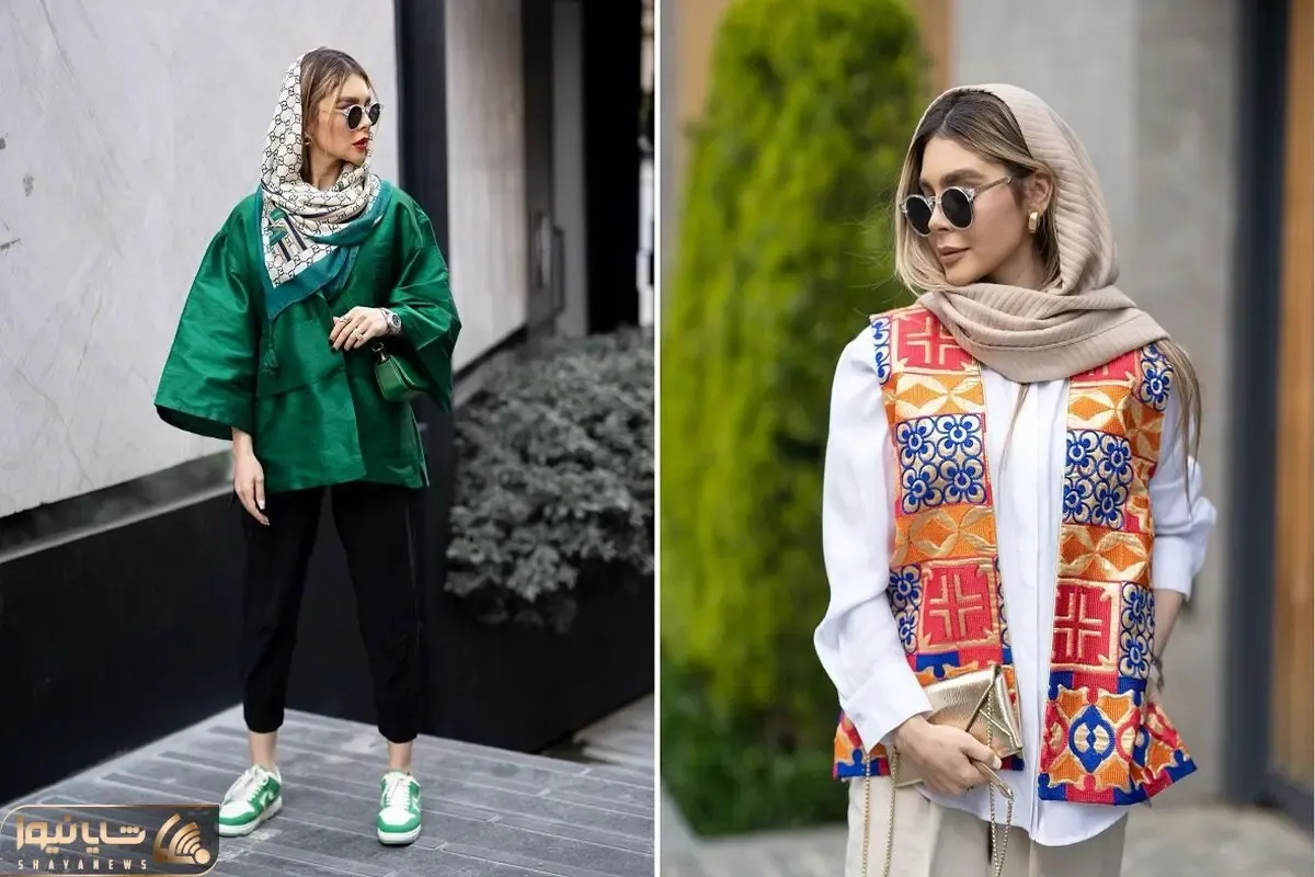 روزهای آخر تابستون تا میتونی مانتو سبز و نارنجی بپوش؛ پاییز خبری از این مانتوها نیستا