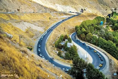 جاده چالوس یکطرفه شد