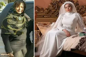 مهراوه شریفی نیا یجور مجلسی تریپ زده خود راپونزل؛ پاشنه بلنداش زمینو سولاخید!