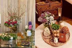 انواع جدیدترین هفت سین با ظروف چوبی / بشو اون خونه ای که همه با سفرش سلفی میخوان