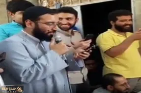 آواز بهشتی | آخوند خوش صدا آهنگ ماه عسل مرتضی پاشایی رو خوند مردم دورش خوششون اومده