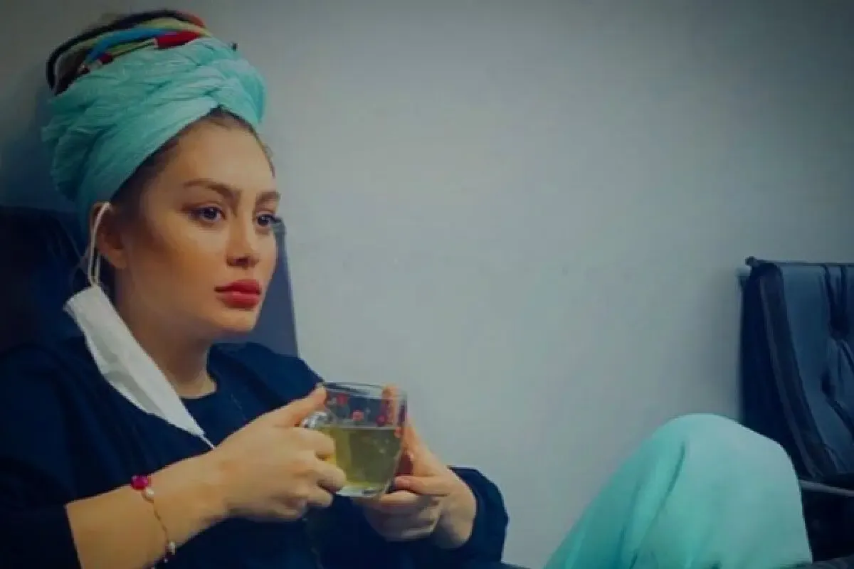 عکس لو رفته سحر قریشی با لباس عجیب توسط هوادارش!