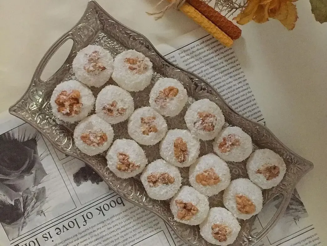 طرز تهیه باسلوق گردویی برای شب یلدا؛ خیلی آسونه حتما درست کنید