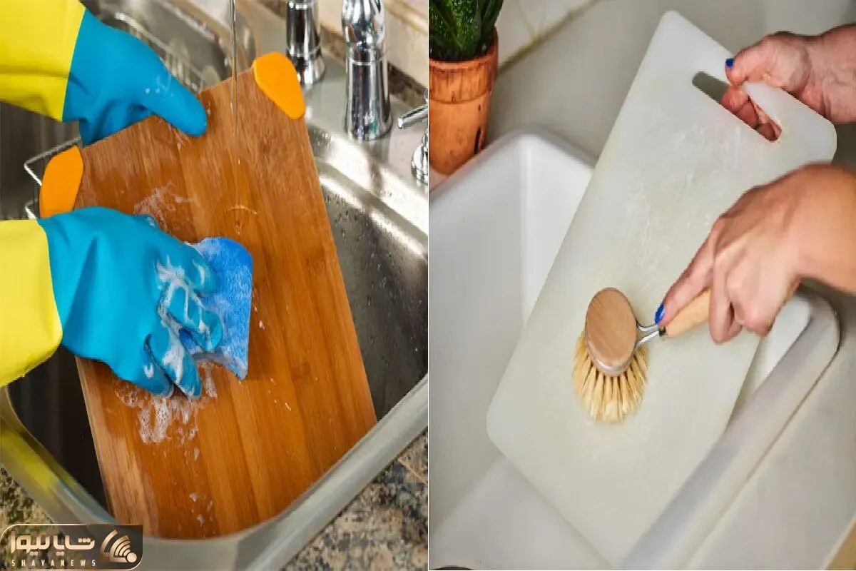 تخته گوشت میتونه یه بمب میکروبی/ پس ترفندای ضدعفونی و تمیز کردنشو یاد بگیر