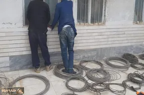 (ویدئو) سرقت کابل برق در گرگان به دلیل فقر