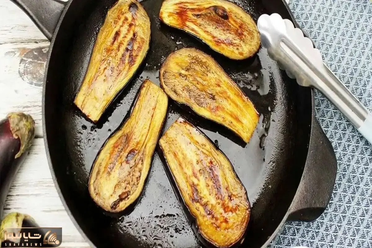 ترفند های خانه داری؛ فقط با یه قاشق روغن دو کیلو بادمجان سرخ کن 2 تا تکنیک ویژه