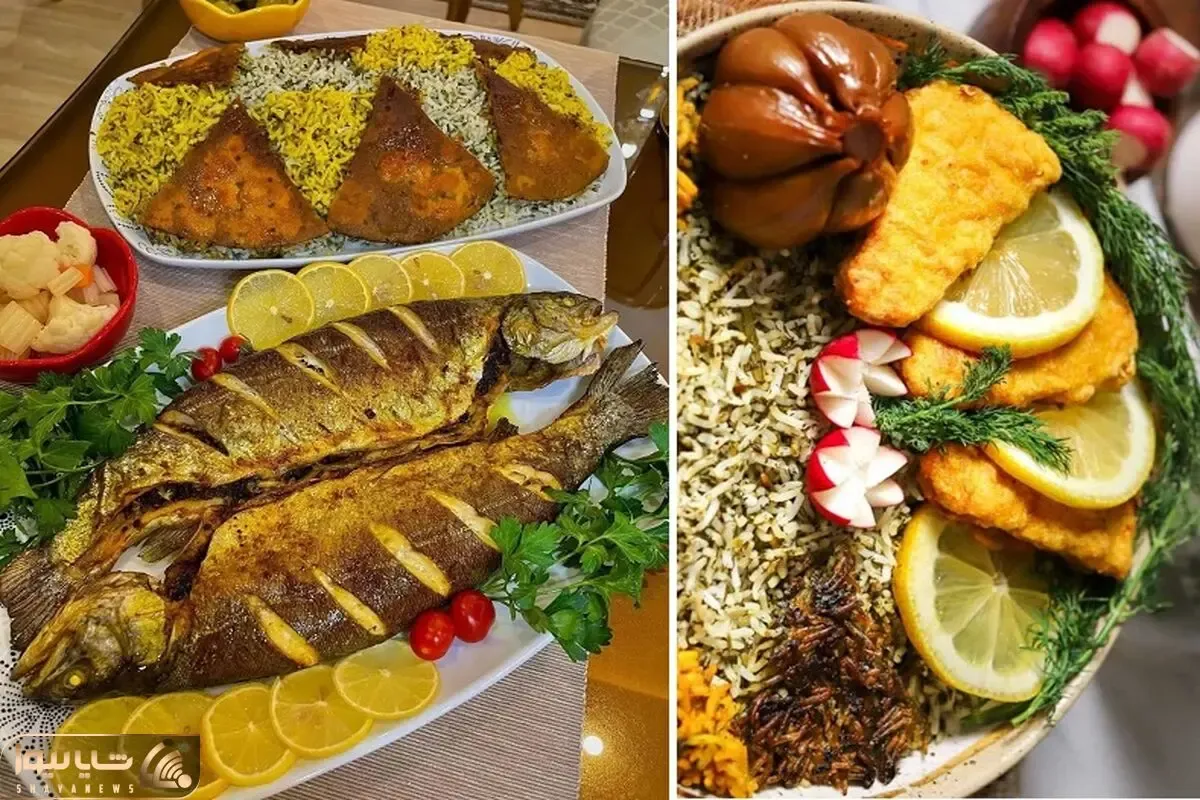طرز تهیه سبزی پلو با ماهی مخصوص شب عید + بهترین روش مزه دار کردن و پختن ماهی