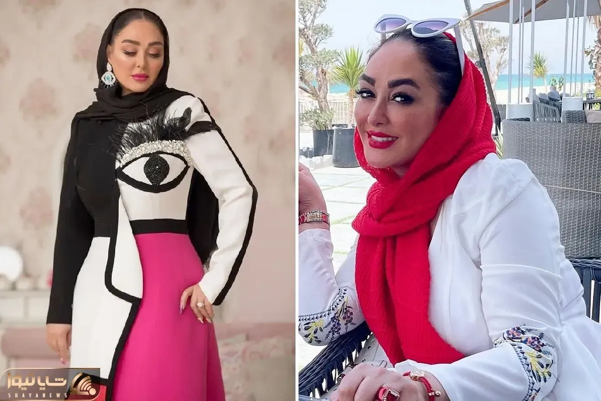 الهام حمیدی دیگه بازیگر نیست آرایش میکنه فوق العاده؛ خانوم واقعا با این تیپ رفت بیرون؟