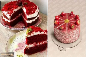 طرز تهیه کیک ردولوت با بهترین روش / ظاهر جذاب با بافت عالی؛ اصلا یه کیک همه چی تموم!