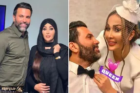 وقتی زنِ علیرضا نیکبخت شاهانه اسکارف دور میزنه؛ آقاشم تبلیغاتی کرد با پاشنه های تیزش!