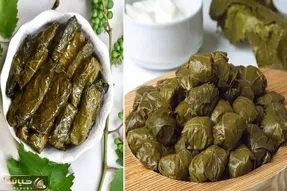 طرز تهیه دلمه برگ مو با یه دستور عالی / مزه ملس و فوق العاده این دلمه حرف نداره
